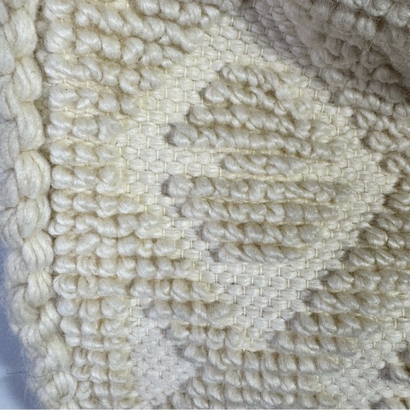 Handmade Crocheted Cream Bag Cottagecore - Picture 2 of 9